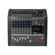 CONSOLA AMPLIFICADA, 8 CANALES, 8 MONO, 2x380W 4 OHM, USB