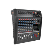CONSOLA AMPLIFICADA, 8 CANALES, 8 MONO, 2x380W 4 OHM, USB