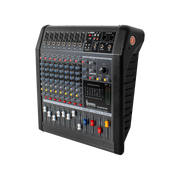 CONSOLA AMPLIFICADA, 8 CANALES, 8 MONO, 2x380W 4 OHM, USB