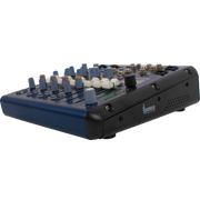 CONSOLA ANALOGA, 6 CANALES, 2 MONO/2 ESTEREO, INTERFAZ USB, BT, MP3
