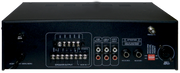 MEZCLADORA AMPLIFICADA, 3 CANALES, 4 ZONAS, 100W, USB, SD CARD, MP3, BT, RADIO FM, 70V-100V, 4-16 OHM, LCD DISPLAY