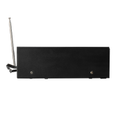 MEZCLADORA AMPLIFICADA, 2 CANALES, 45W, USB, SD CARD, MP3, FM RADIO, BT, 4-16 OHM, LCD DISPLAY