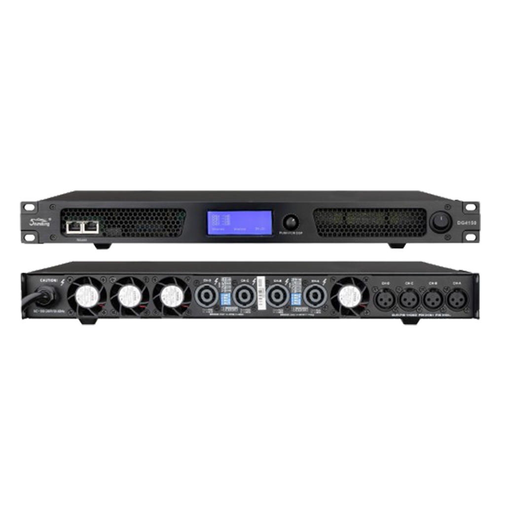 POTENCIA ESTEREO, CLASE D, 2X3000W/8OHM, 2X5100W/4OHM, 2X7140W/2OHM