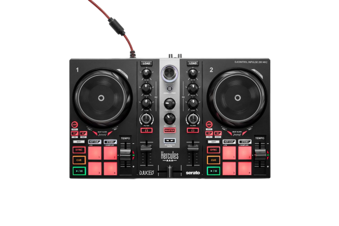 CONTROLADOR DJ, 2 CANALES, SERATO, DJUCED