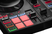 CONTROLADOR DJ, 2 CANALES, SERATO, DJUCED