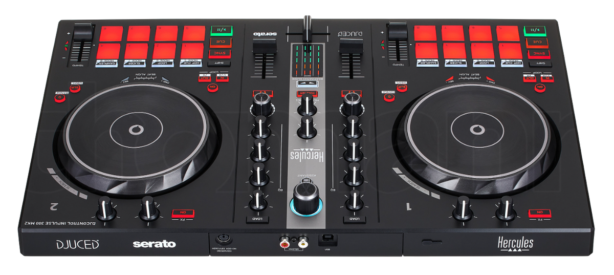 CONTROLADOR DJ, 2 CANALES, SERATO, DJUCED