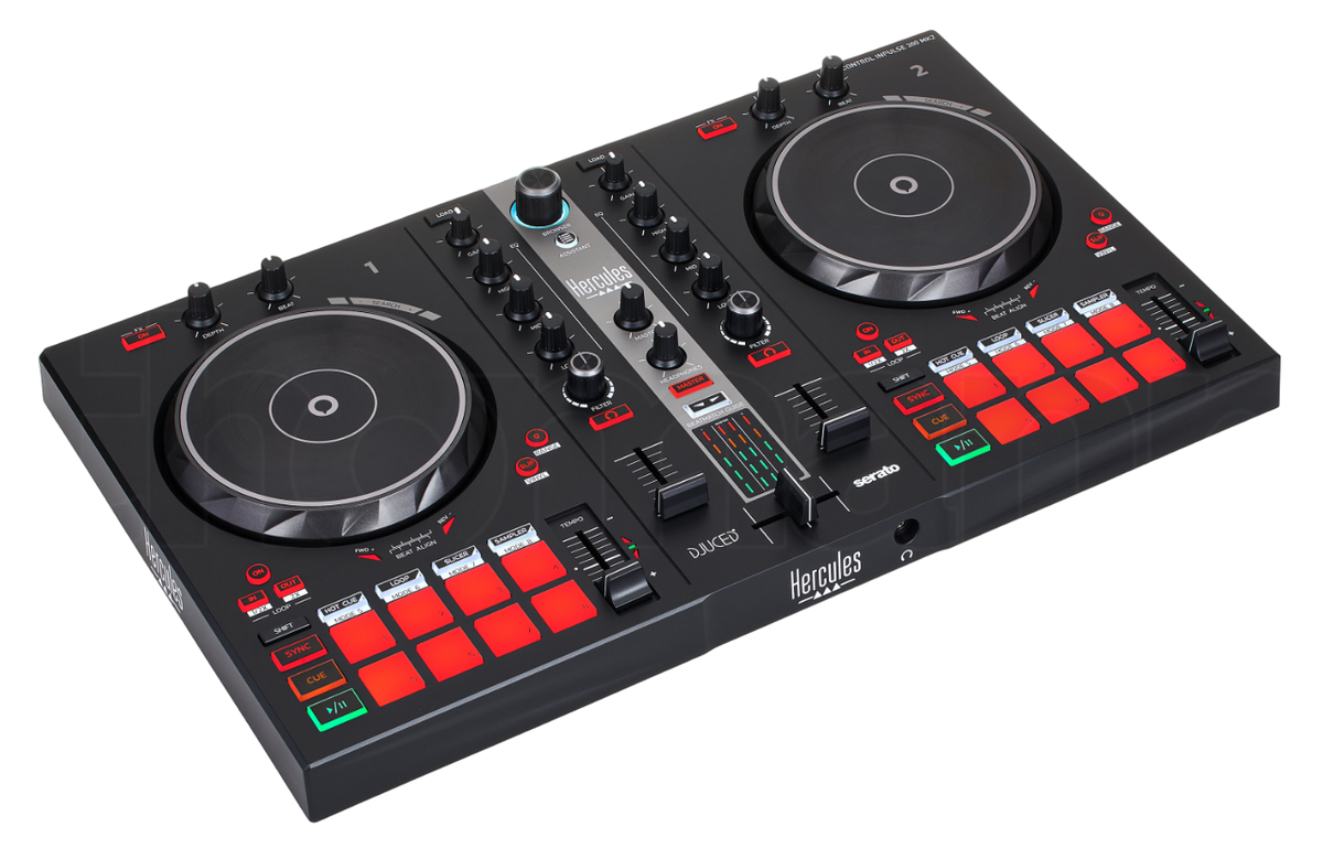 CONTROLADOR DJ, 2 CANALES, SERATO, DJUCED
