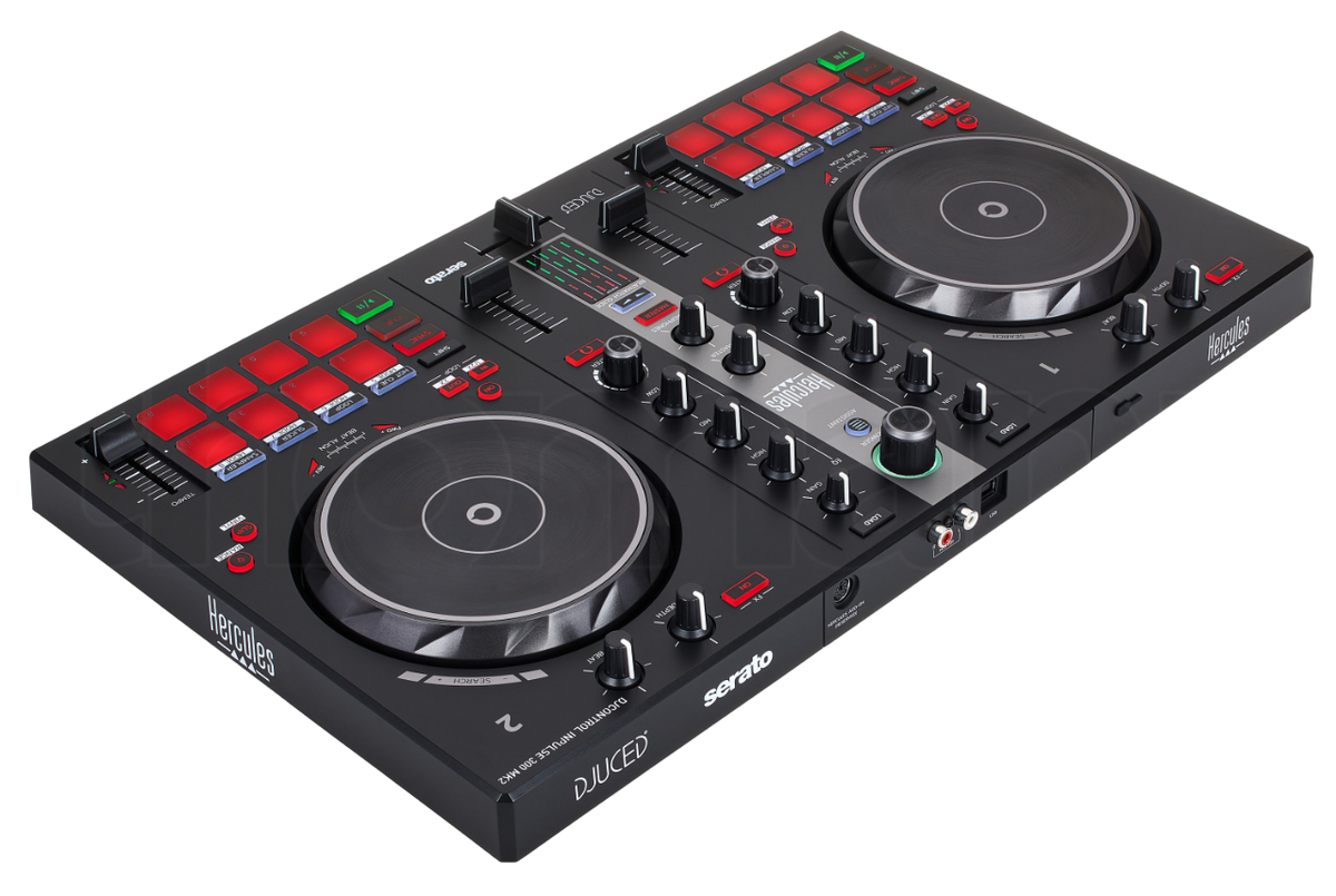 CONTROLADOR DJ, 2 CANALES, SERATO, DJUCED