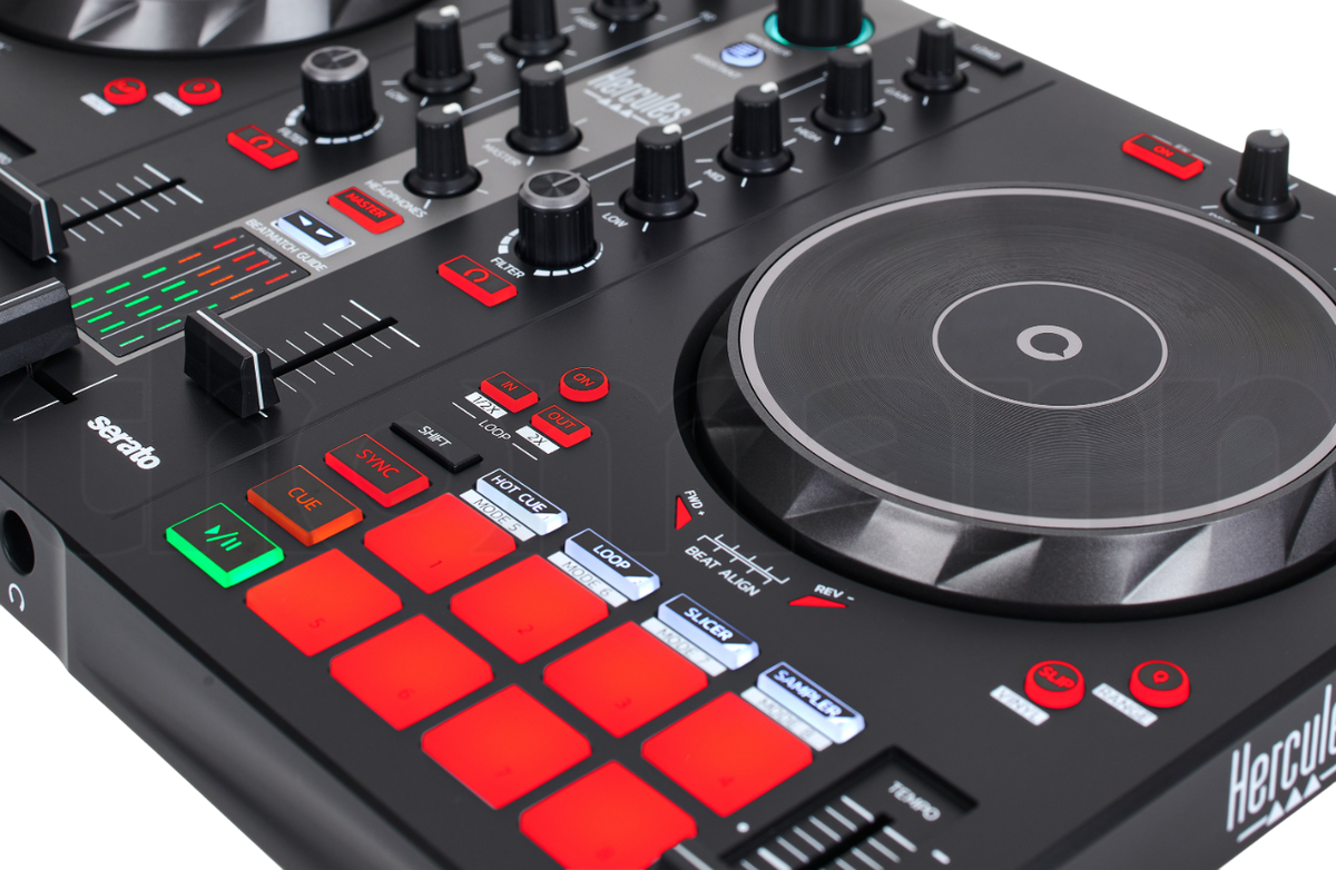 CONTROLADOR DJ, 2 CANALES, SERATO, DJUCED