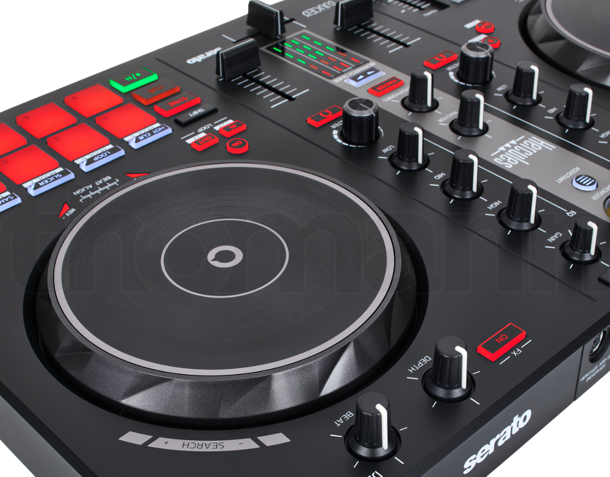 CONTROLADOR DJ, 2 CANALES, SERATO, DJUCED