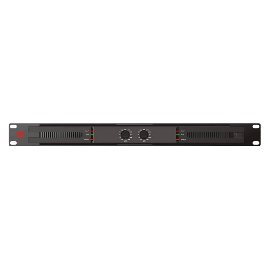 POTENCIA AMPLIFICADA PA, CLASE D,  2 CANALES, 1 CANAL-480W X 2, TODOS LOS CANALES-400W X 2, 70V-100V