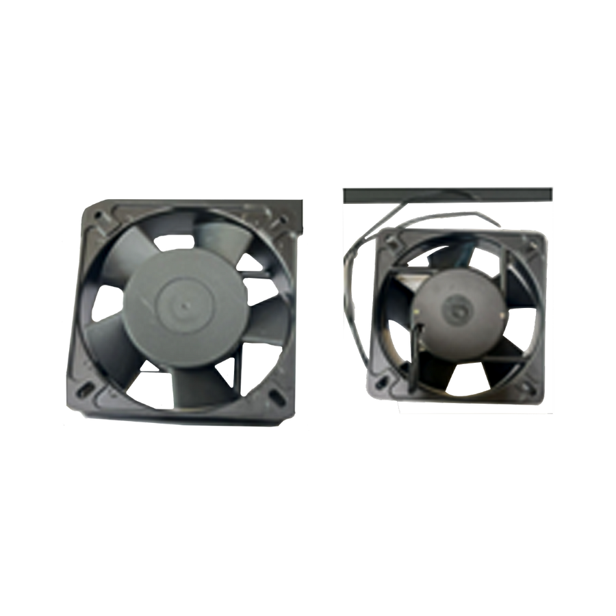 VENTILADOR PARA EQUIPOS ELECTRONICOS, 3.5 PULG, 100MA, 50-60HZ, PLASTICO, 2300 RPM, 110V AC
