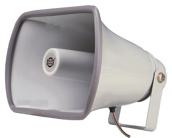 BOCINA RECTANGULAR CON DRIVER INCORPORADO, 10 X 7 PULG., 35W, 8 OHM, 107DB