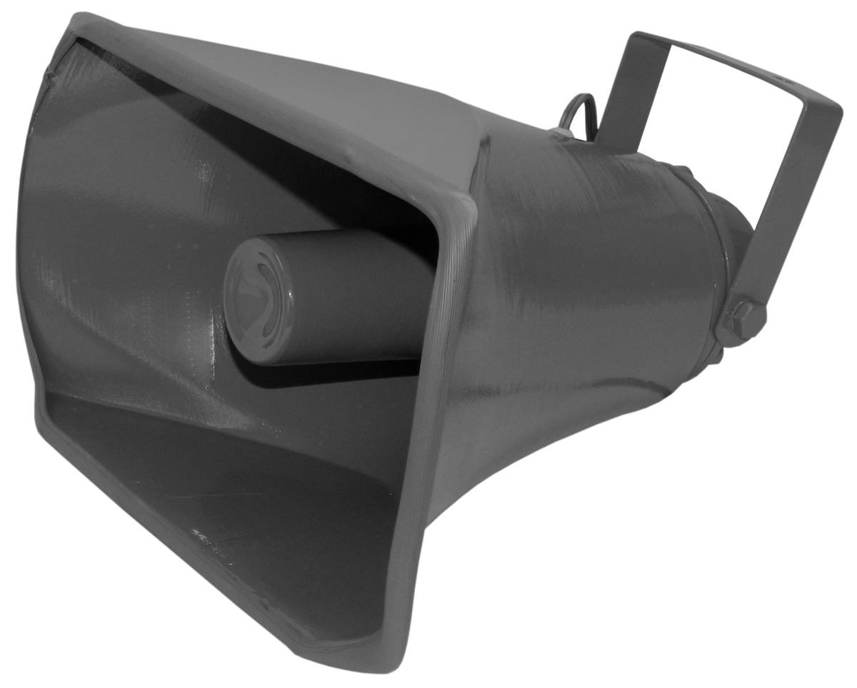BOCINA RECTANGULAR, 6 X 4 PULG., 35W, 8 OHM, 100V, 103DB, IP66