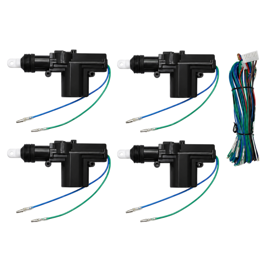 Kit de Seguro 1 Modulo de Activación, 4 Botellas, 1 Door Lock Kit, NIPPON AMERICA CDLS-400R