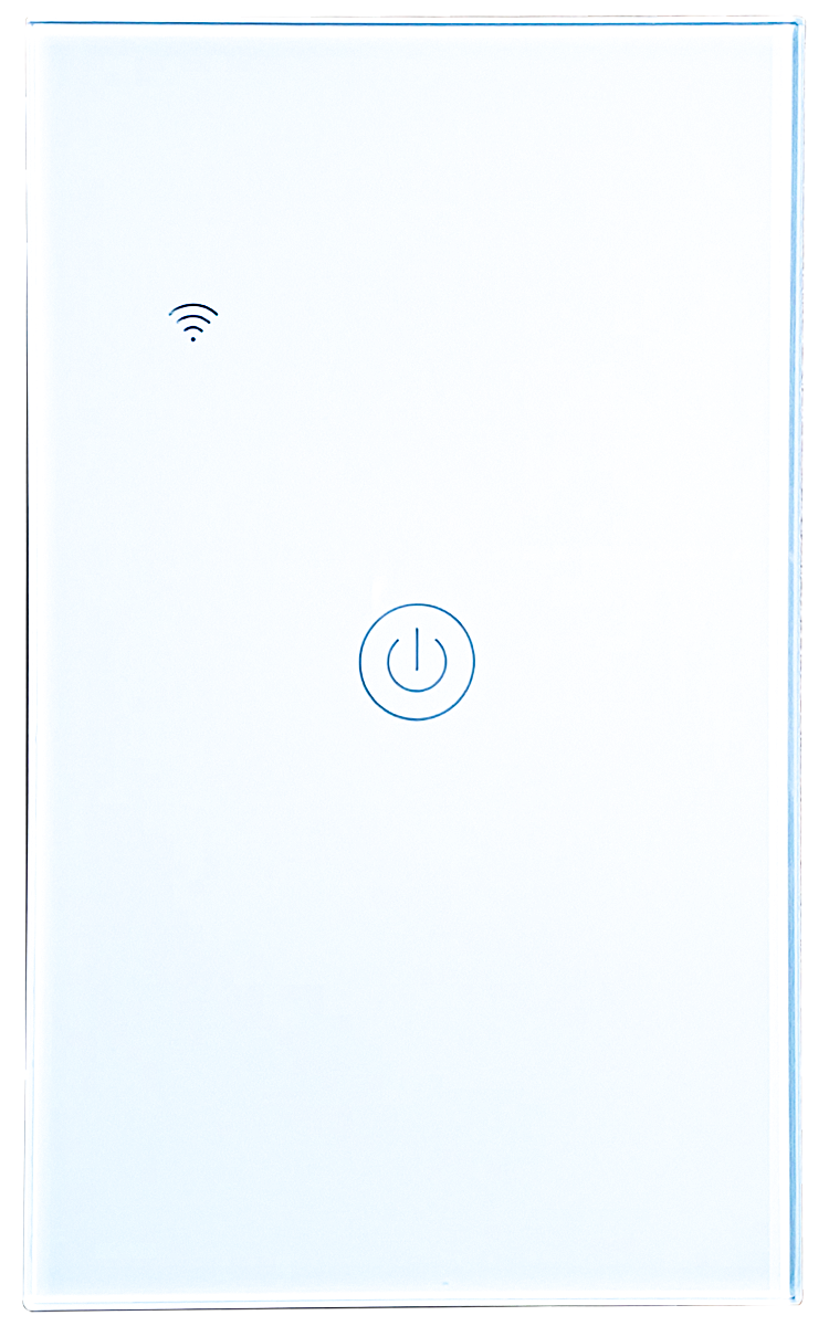Interruptor inteligente Zigbee Simple Blanco