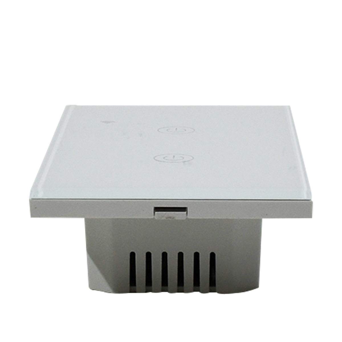 Interruptor inteligente Doble, Zigbee, Blanco