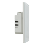 Interruptor inteligente Doble, Zigbee, Blanco