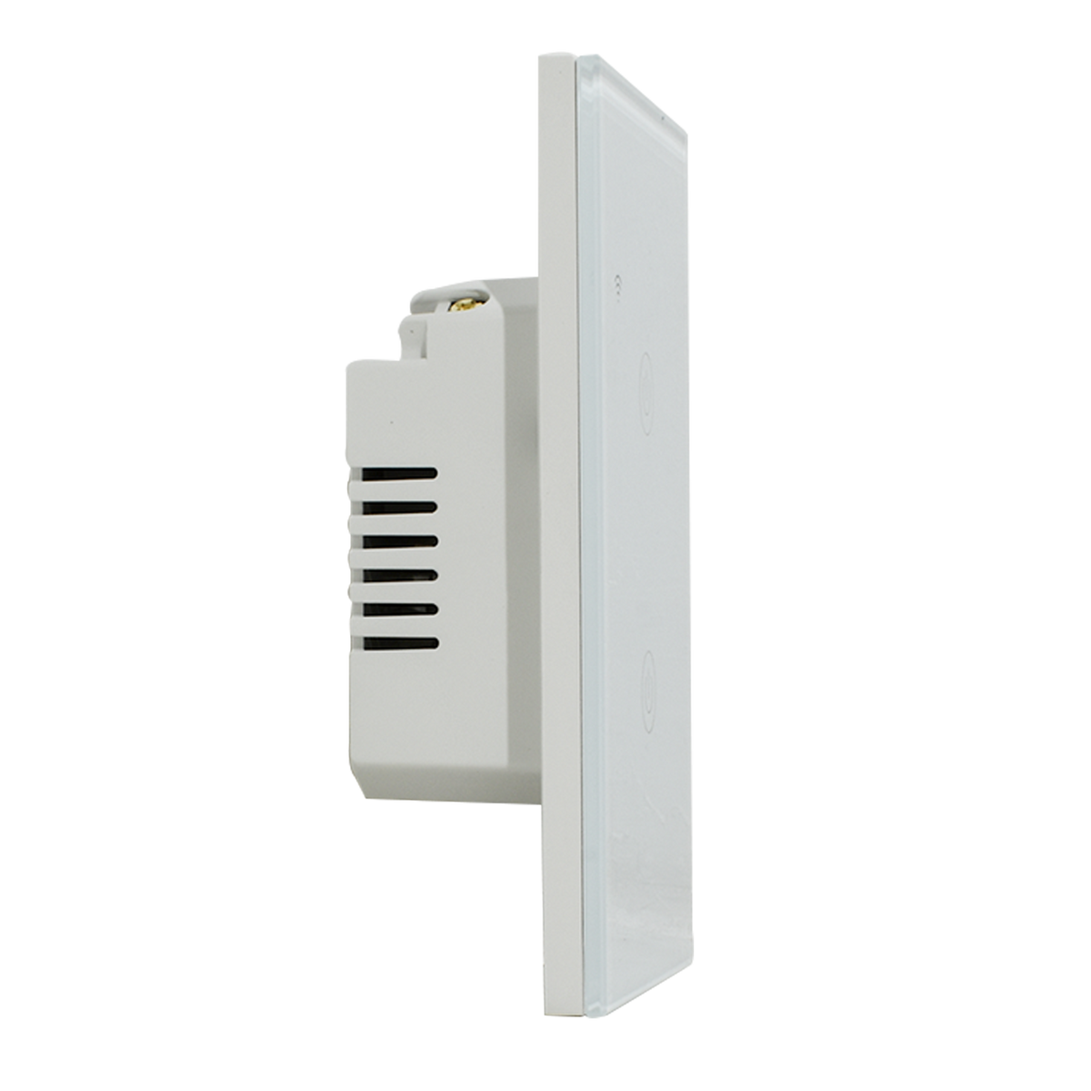 Interruptor inteligente Doble, Zigbee, Blanco
