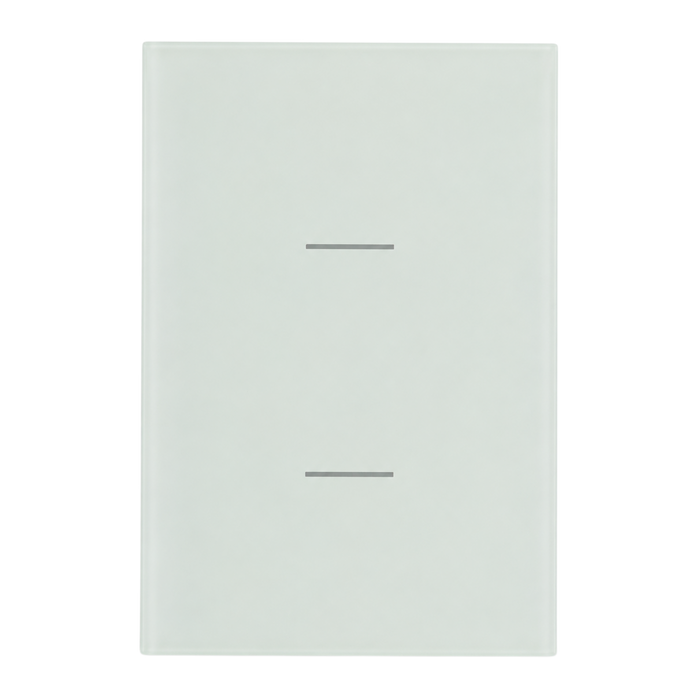 ZIGBEE SMART SWITCH 2 SERV. GLOSS WHITE DISEÑO LINEAR