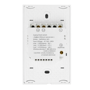ZIGBEE SMART SWITCH 2 SERV. GLOSS WHITE DISEÑO LINEAR