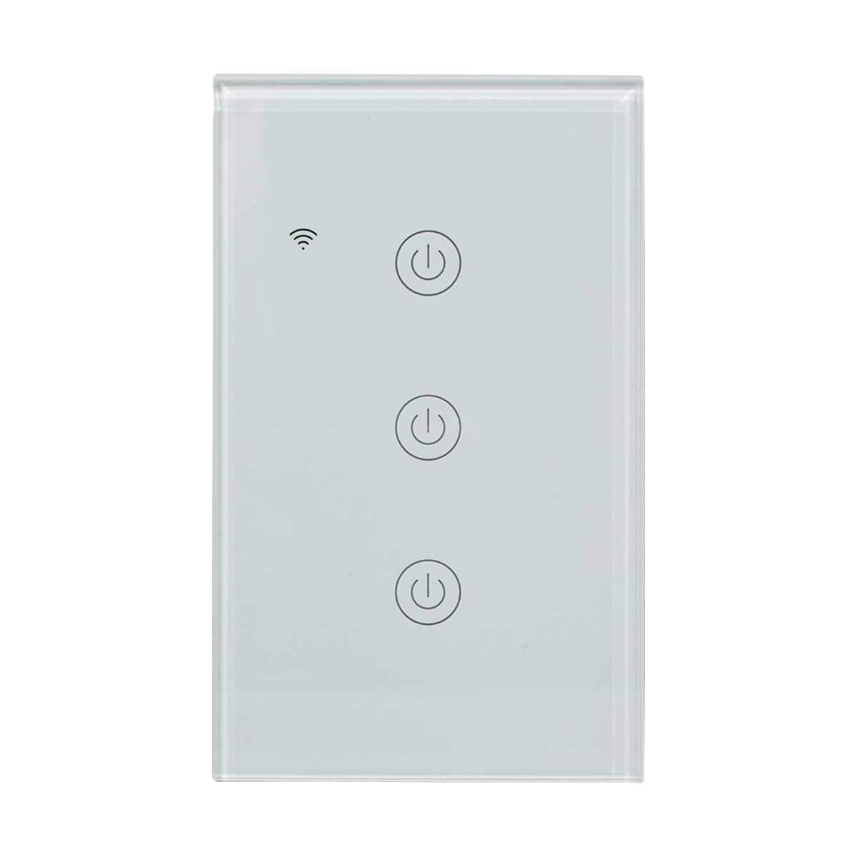 Interruptor inteligente Triple, Zigbee, Blanco