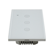 Interruptor inteligente Triple, Zigbee, Blanco