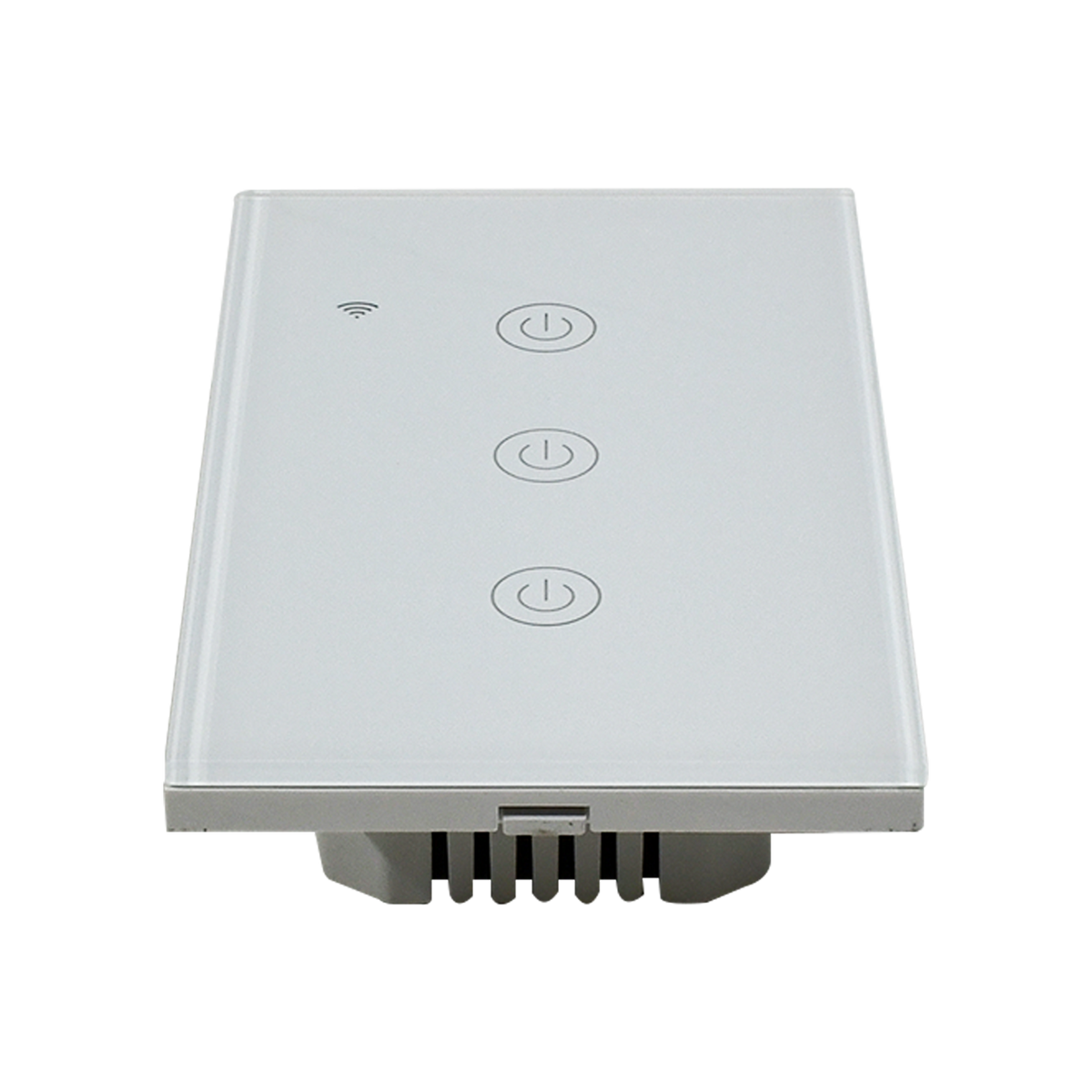 Interruptor inteligente Triple, Zigbee, Blanco