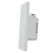 Interruptor inteligente Triple, Zigbee, Blanco