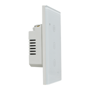 Interruptor inteligente Triple, Zigbee, Blanco