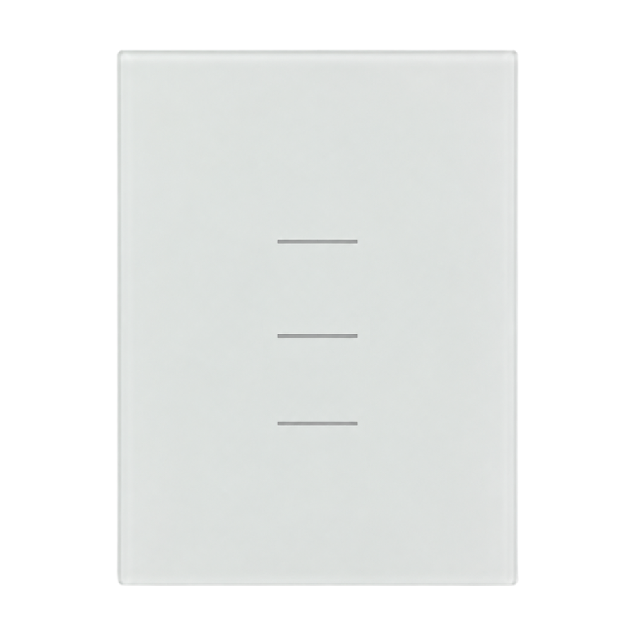 ZIGBEE SMART SWITCH 3 SERV. GLOSS WHITE DISEÑO LINEAR