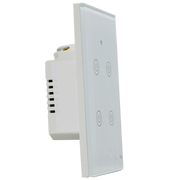 Interruptor inteligente 4 vías, Zigbee, Blanco