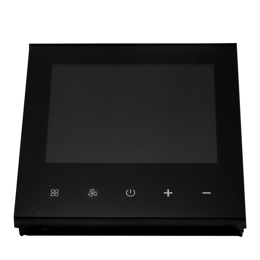 Termostato Wifi Negro, Pantalla LCD, THZ-BL