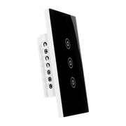 Interruptor Inteligente Triple Negro, SWZNN3-BL