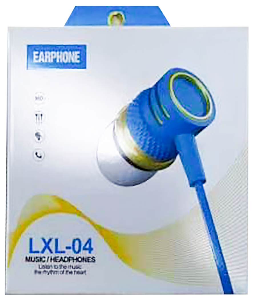 AUDIFONOS ESTEREO IN-EAR CON MICROFONO, CONTROL DE VOLUMEN, CONECTOR 3.5MM