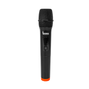 MICROFONO INALAMBRICO UHF, 2 CANALES, DE MANO, FRECUENCIA FIJA