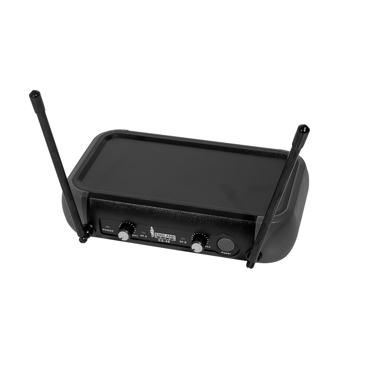 MICROFONO INALAMBRICO UHF, 2 CANALES, DE MANO, FRECUENCIA FIJA