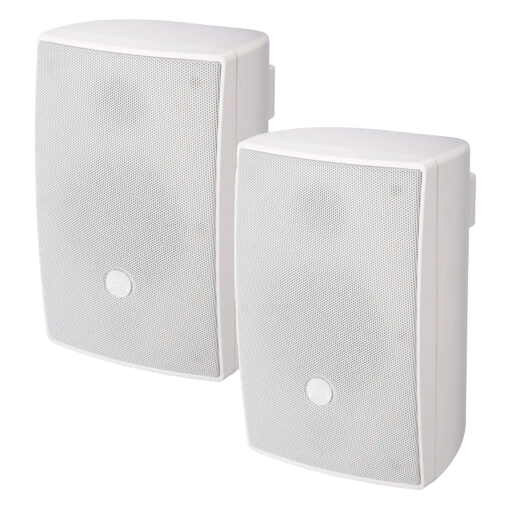 PARLANTE AMBIENTAL PASIVO, PARES, DE PARED, 6.5 PULG. CON TRANSFORMADOR, 25W, 85DB, 70V-100V, 8 OHM