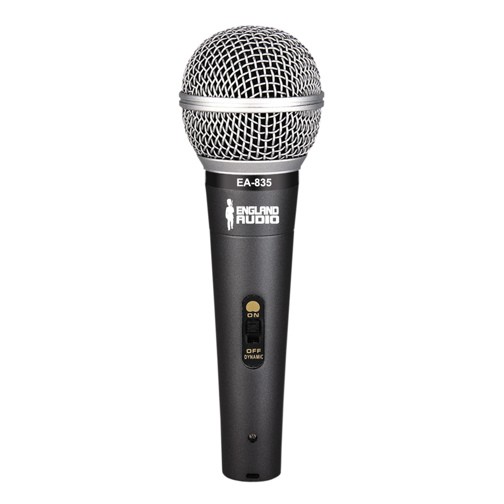 MICROFONO DE MANO METALICO, CON INTERRUPTOR, INCLUYE CABLE XLR A 6.3MM MONOFONICO
