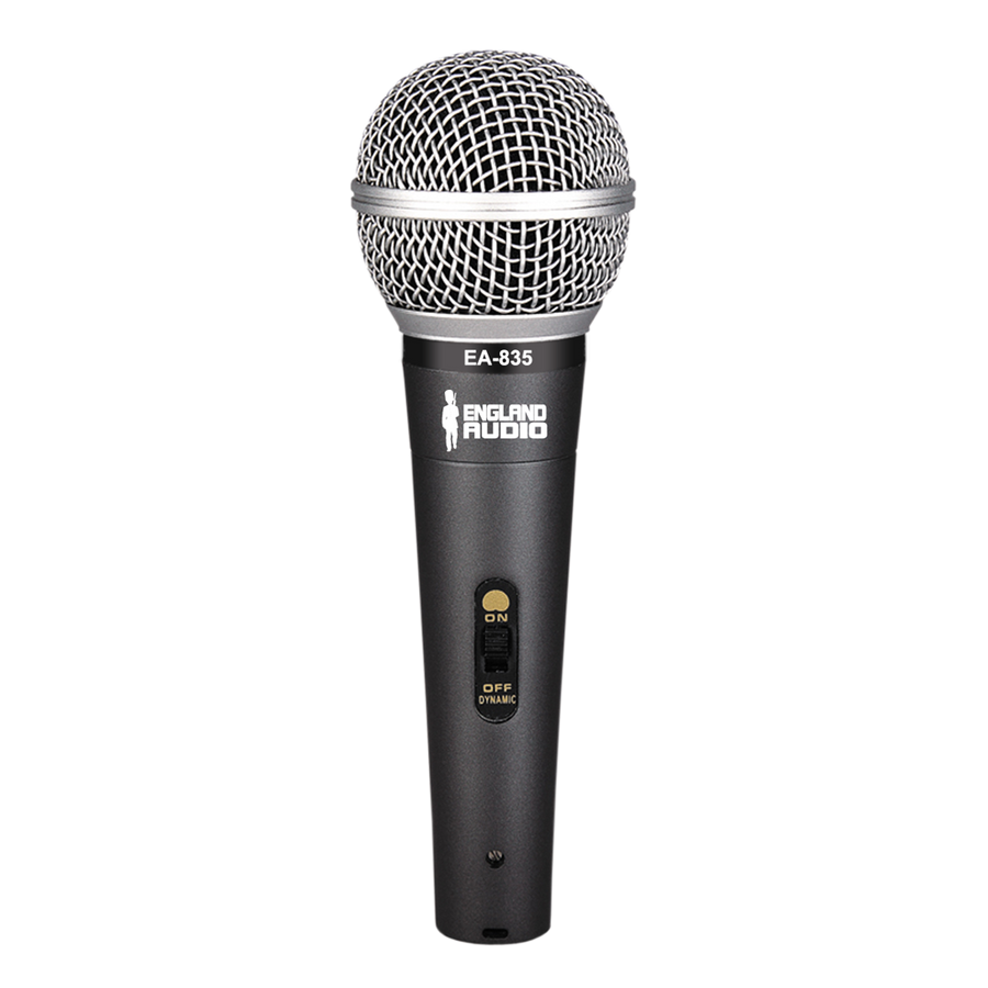 MICROFONO DE MANO METALICO, CON INTERRUPTOR, INCLUYE CABLE XLR A 6.3MM MONOFONICO
