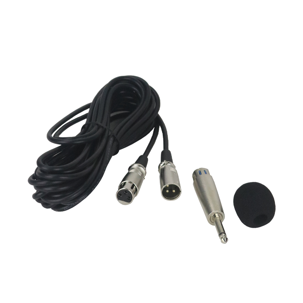 MICROFONO DE CUELLO FLEXIBLE CON INTERRUPTOR, CONECTOR XLR, POWER PHANTOM