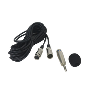 MICROFONO DE CUELLO FLEXIBLE CON INTERRUPTOR, CONECTOR XLR, POWER PHANTOM