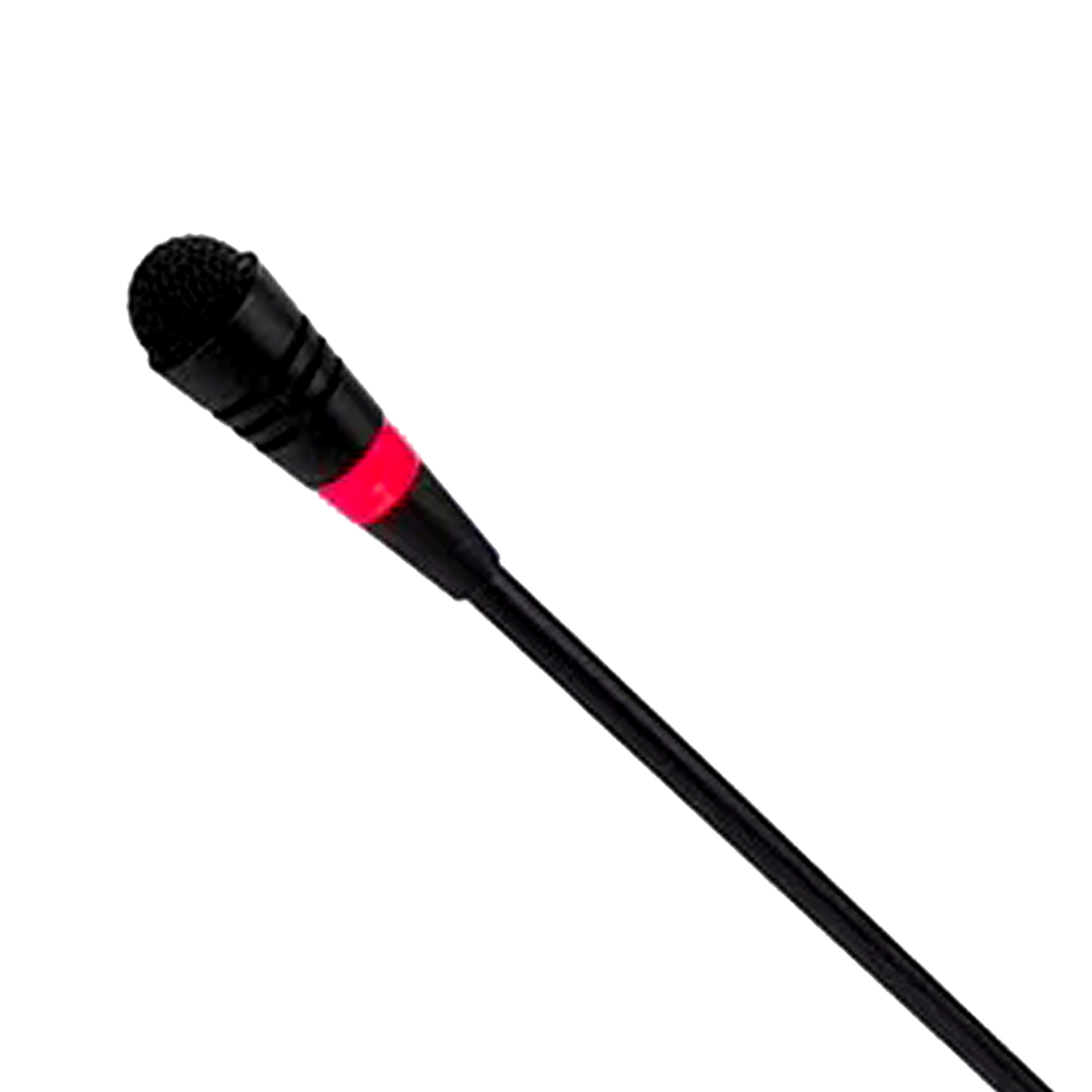 MICROFONO DE CUELLO FLEXIBLE CON INTERRUPTOR, CONECTOR XLR, POWER PHANTOM