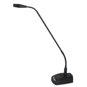 MICROFONO DE CUELLO FLEXIBLE, CON INTERRUPTOR, CONECTOR XLR, POWER PHANTOM