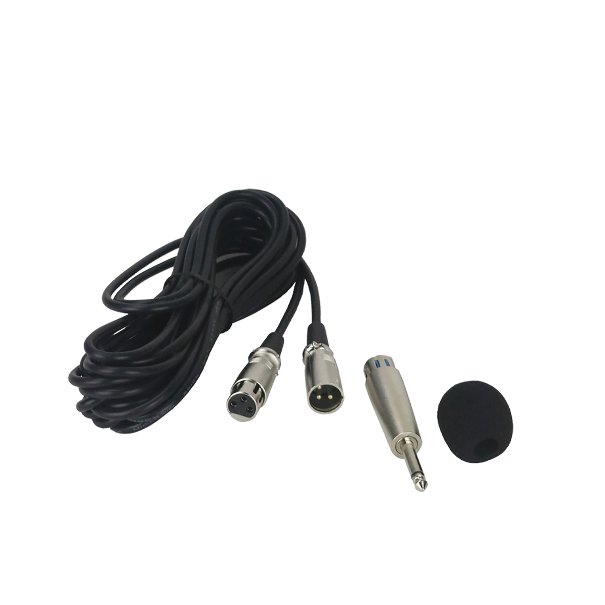 MICROFONO DE CUELLO FLEXIBLE, CON INTERRUPTOR, CONECTOR XLR, POWER PHANTOM