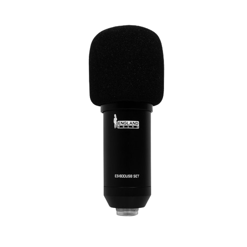 MICROFONO PARA STREAMING CON CONECTOR USB, INCLUYE BRAZO ARTICULADO, TRIPODE DE MESA Y ACCESORIOS
