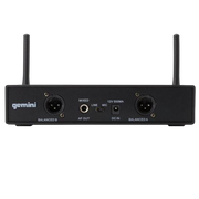 MICROFONO INALAMBRICO UHF MULTIFRECUENCIA 512-537.5 MHZ, 2 CANALES, DE MANO, CARCASA METALICA