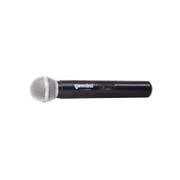 MICROFONO INALAMBRICO UHF, 1 CANAL, DE MANO, FRECUENCIA FIJA 533.70 MHZ