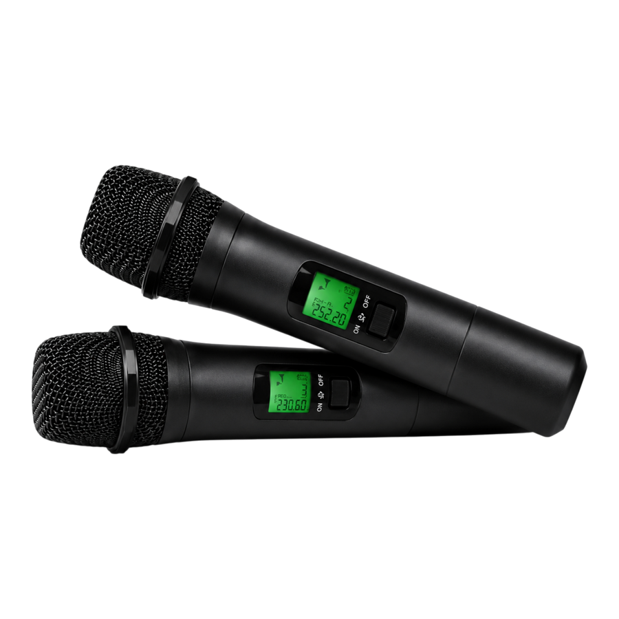 MICROFONO INALAMBRICO VHF, 2 CANALES, DE DIADEMA, FRECUENCIA FIJA