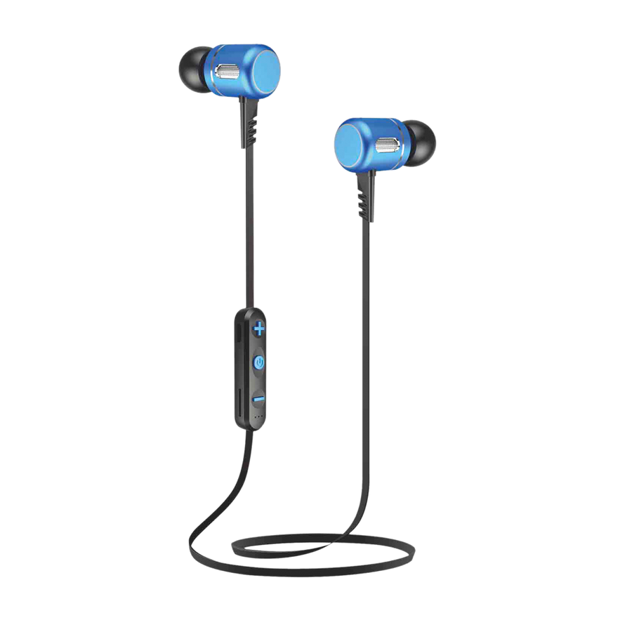 AUDIFONOS ESTEREO METALICO IN-EAR CON MICROFONO, CONTROL DE VOLUMEN, BLUETOOTH, MICRO SD